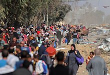 Flucht nach S&uuml;den - Rizek Abdeljawad/XinHua/dpa