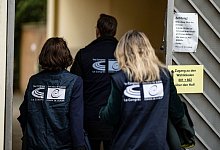 Wahlbeobachter - Fabian Sommer/dpa