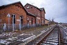 Ehemaliger Bahnhof Malchow - Jens Büttner/dpa
