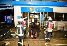 Brand Tankstelle - Christian Mathiesen