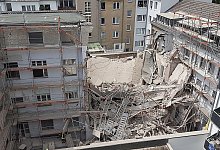 Hauseinsturz D&uuml;sseldorf - Gerhard Berger/dpa