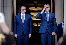 Verteidigungsminister Boris Pistorius reist in die USA - Kay Nietfeld/dpa