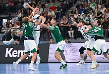 Füchse Berlin - THW Kiel - Sven Hoppe/dpa