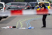 Unfallstelle in Essen - Christoph Reichwein/dpa