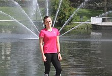 Junge L&auml;uferin - Dietmar Welle