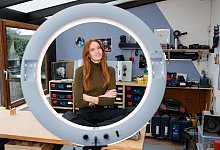 Handwerks-Influencerin Sandra Hunke - picture alliance/dpa