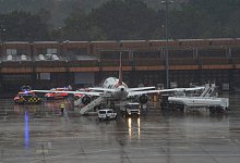 Eurowings-Maschine am Flughafen Tegel - Foto: Paul Zinken