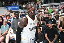 Mit 38 Punkten im Spiel gegen Polen Matchwinner: Dennis Schr&ouml;der. - Hauke-Christian Dittrich/dpa