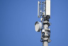 Mobilfunksendemast - Foto: Patrick Pleul/dpa-Zentralbild/dpa