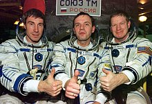 25 Jahre Crew auf der Internationalen Raumstation ISS - REUTERS POOL/epa/dpa