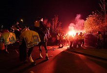 Ausschreitungen in Birmingham - David Davies/PA Wire/dpa