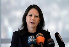 Au&szlig;enministerin Annalena Baerbock - Bilal Hussein/AP/dpa