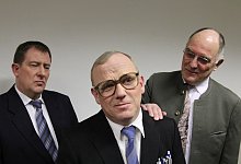 Verzweifelter Finanzbeamter - Freilichtb&uuml;hne Bellenberg