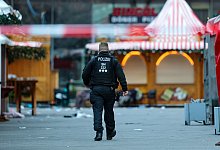 Nach Todesfahrt auf Weihnachtsmarkt in Magdeburg - Jan Woitas/dpa