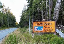 Tsunami-Alarm nach Erdbeben vor Russland - Kanada - Dirk Meissner/Canadian Press via ZUMA Press/dpa