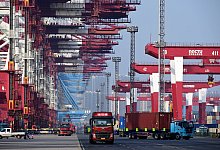 Zoll-Gespräche USA-China - ---/XinHua/dpa