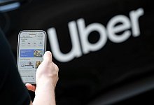 Uber - Sebastian Gollnow/dpa