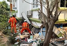 Erdbeben in Myanmar - Aung Shine Oo/AP/dpa