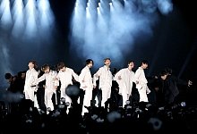 K-Pop-Band BTS bei Konzert - -/YNA/dpa