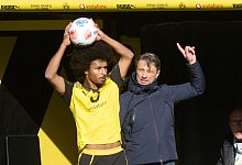 Karim Adeyemi und Niko Kovac - Bernd Thissen/dpa