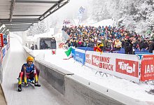 Rodeln: Weltcup in Innsbruck - Expa/Johann Groder/APA/dpa