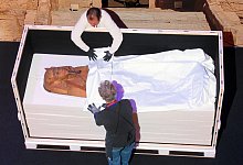 Sarkophag von Ramses II. kommt f&uuml;r &Auml;gypten-Ausstellung nach K&ouml;ln - Sabine Glaubitz/dpa