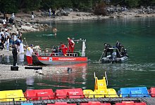 Nach dem Badeunfall auf dem Eibsee mit zwei Vermissten - Karl-Josef Hildenbrand/dpa