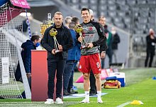 Flick und Lewandowski - Matthias Balk/dpa