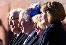 Bundespr&auml;sident Steinmeier in Gro&szlig;britannien - Bernd von Jutrczenka/dpa