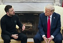 Wolodymyr Selenskyj und Donald Trump - Mystyslav Chernov/AP/dpa