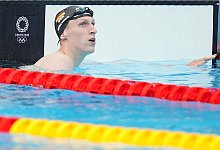 Ist souverän in das Finale über 200 Meter Freistil geschwommen: Lukas Märtens. - Michael Kappeler/dpa/Archivbild