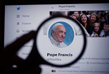 Twitter-Account von Papst Franziskus - Yui Mok/PA Wire/dpa