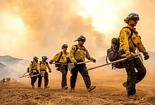 Brände in Kalifornien - Noah Berger/AP/dpa