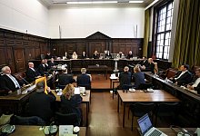 Fortsetzung Prozess wegen mutmaßlicher Kindesentführung - Christian Charisius/dpa-Pool/dpa