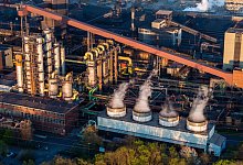 Thyssenkrupp k&uuml;ndigt Liefervertrag mit Zulieferer HKM - Christoph Reichwein/dpa