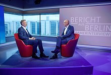 ARD-Sommerinterview Christian Lindner - Joerg Carstensen/dpa