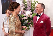 Daniel Craig & Herzogin Kate - Foto: Chris Jackson/PA Wire/dpa