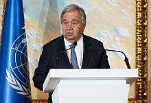 Ant&oacute;nio Guterres - Lujain Jo/AP/dpa