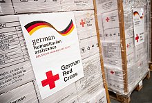 Hilfe aus Deutschland - Fabian Sommer/dpa