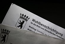 Wahlbenachrichtigung Europawahl - Sebastian Gollnow/dpa