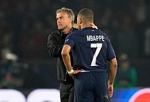 Enrique und Mbappe - Christophe Ena/AP