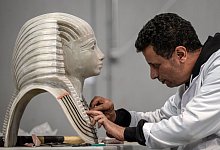 Arch&auml;ologische Repliken aus &Auml;gypten - Foto: Mohamed Shokry/dpa