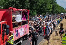 CSD Berlin Pride - Foto: Christophe Gateau/dpa