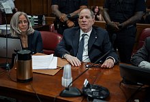 Harvey Weinstein bei Wiederaufnahmeverfahren - Olga Federova/EPA Pool via AP/dpa