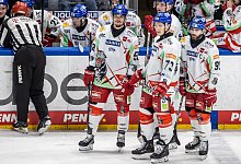 Eisb&auml;ren Berlin - Augsburger Panther - Andreas Gora/dpa