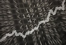 DAX-Kurve - Daniel Reinhardt/dpa