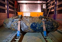 Bombenentsch&auml;rfung D&uuml;sseldorf - Christophe Gateau/dpa