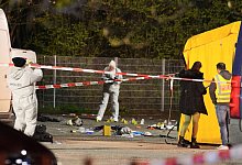 Spurensicherung - Andreas Rosar/dpa