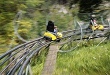 So geht\\\'s auf der Sommerrodelbahn schnell und sicher bergab - David-Wolfgang Ebener/dpa