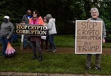 US-Präsident Trump - Krypto - Rod Lamkey/FR172078/AP/dpa